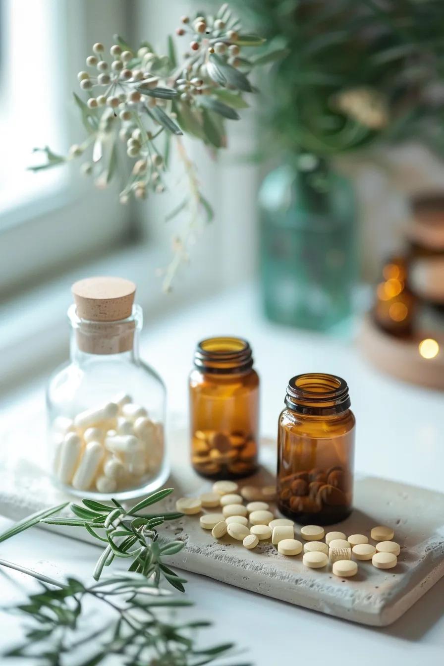 een geruststellende en informatieve apotheekinterieur met een gefocuste blik op hoogwaardige medicijnen, waarbij de nadruk ligt op de verpakking van cialis en een achtergrond van gezondheidsadviezen.